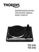 Thorens TD-316-318-Owners-Manual 